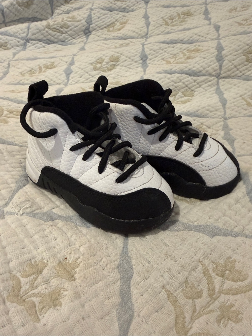 Jordan Black and White Sneakers